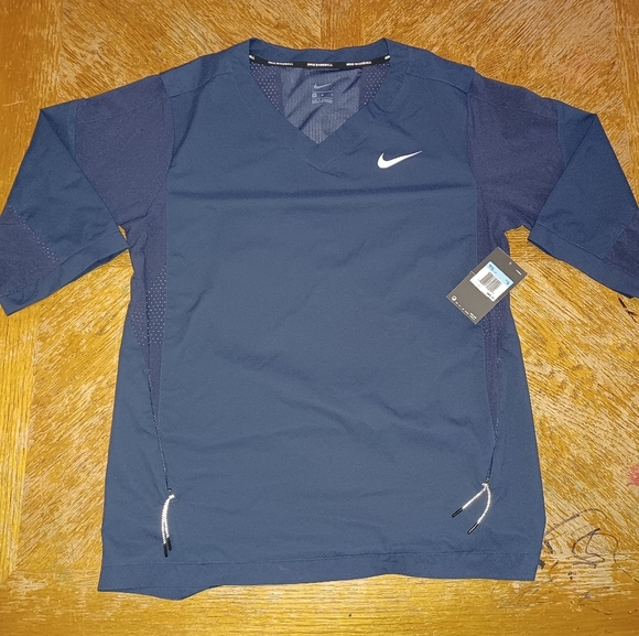 NIKE Baseball 3/4 Sleeve Dri Fit Jacket Men's Size Medium NWT (897383-419). See - Picture 1 of 7